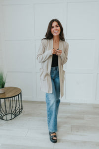 Reese Ribbed Cardigan
