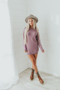 Walk On By Sequin Knit Tunic