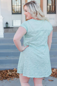 A Little Hint Of Mint Dress