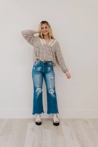 Keep A Look Out Floral Top