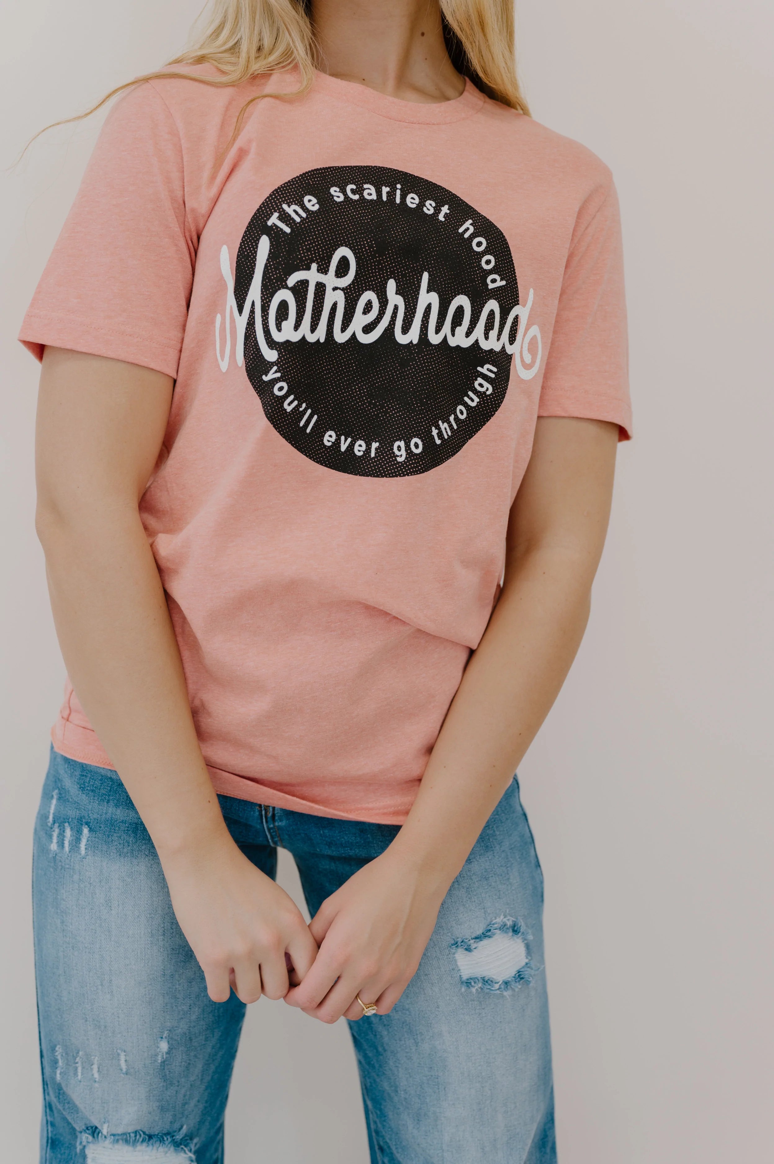 The Scariest Hood- Motherhood Graphic Tee
