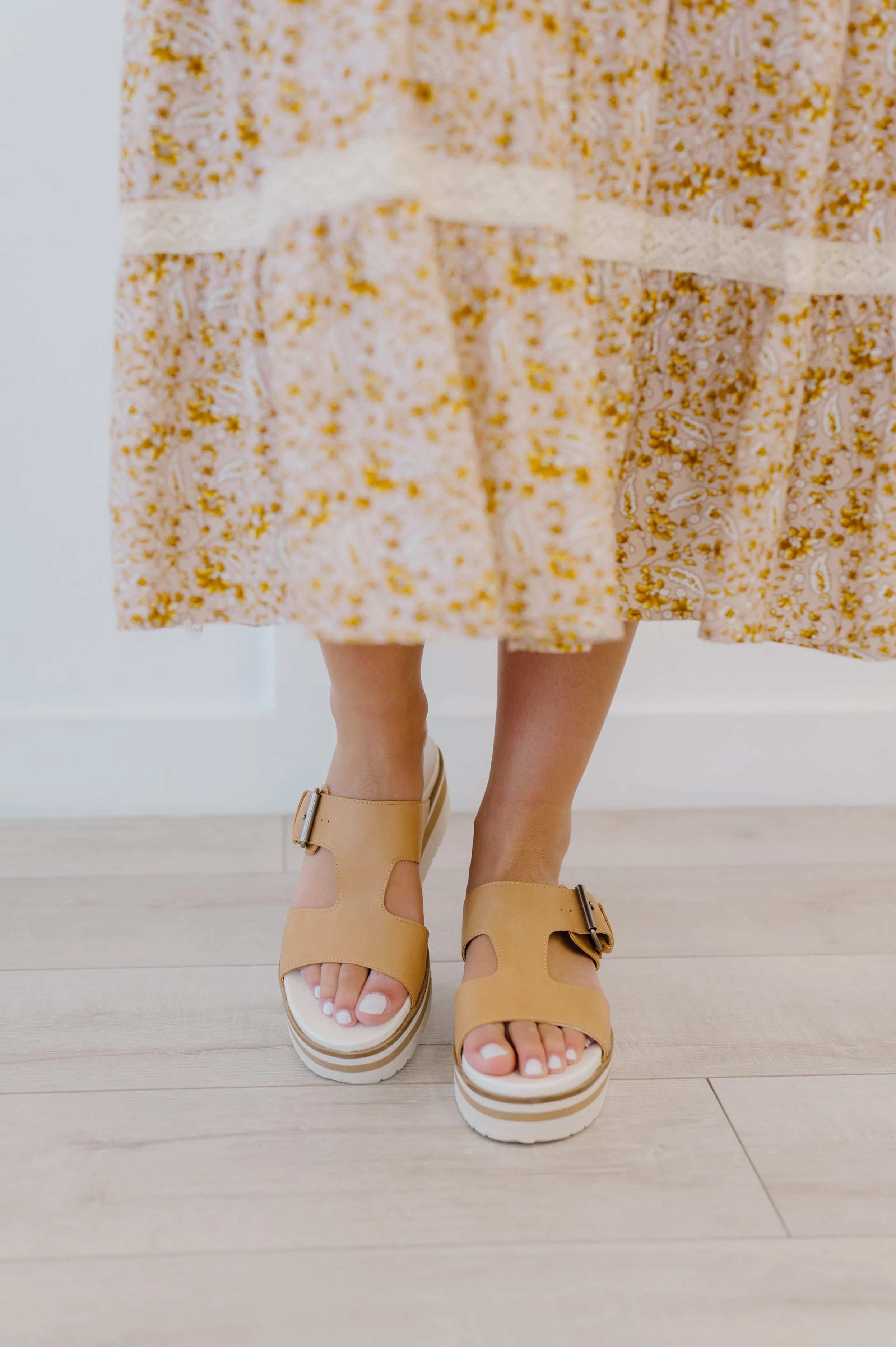 Ellie Staple Platform Sandal