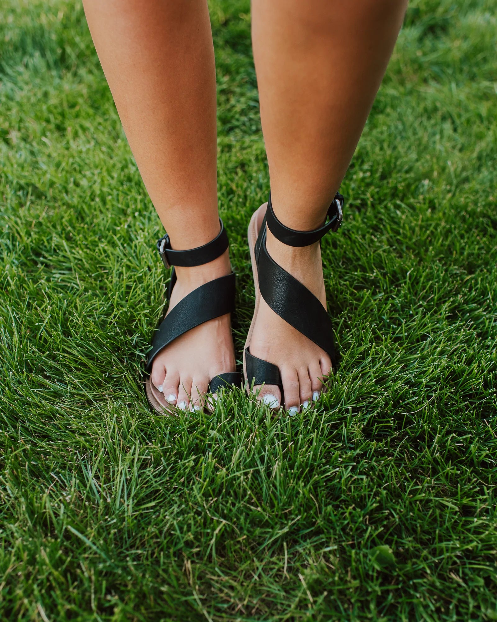 Steffy Sandals by Very G- Black
