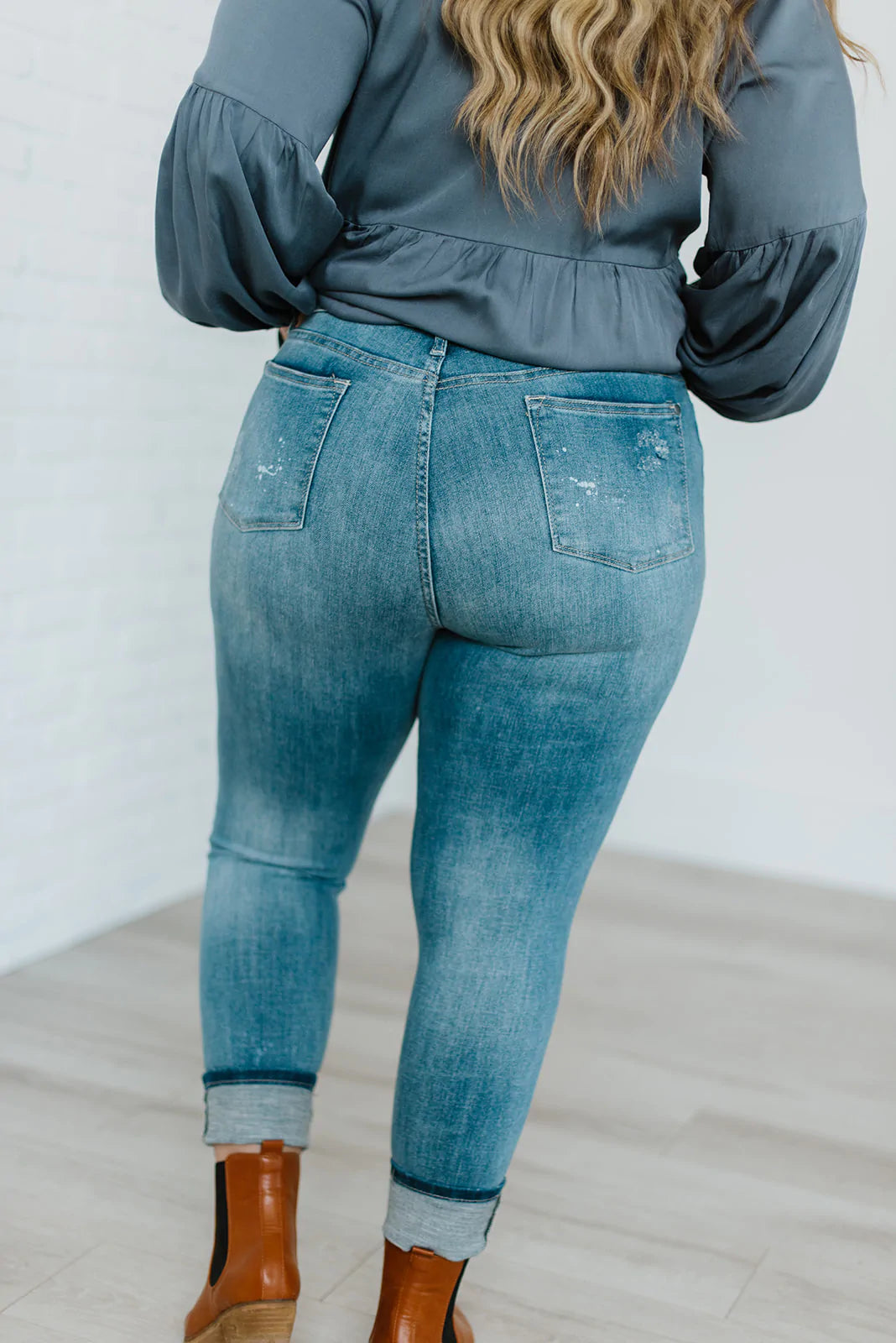 So Much To Love Bleach Splatter Jeans