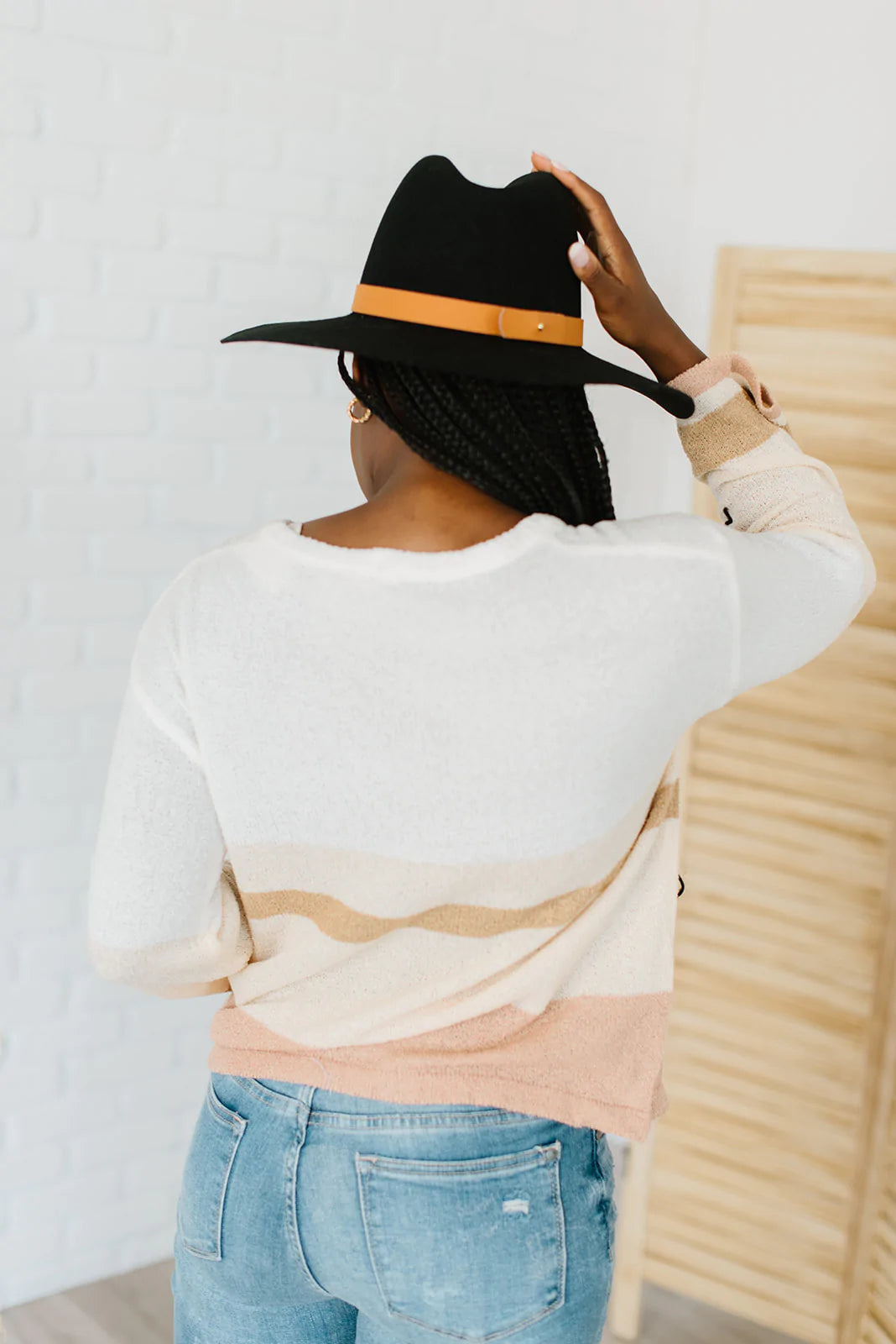 In Your Element Striped Sweater
