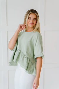 Out For The Day Babydoll Top