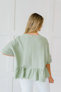 Out For The Day Babydoll Top