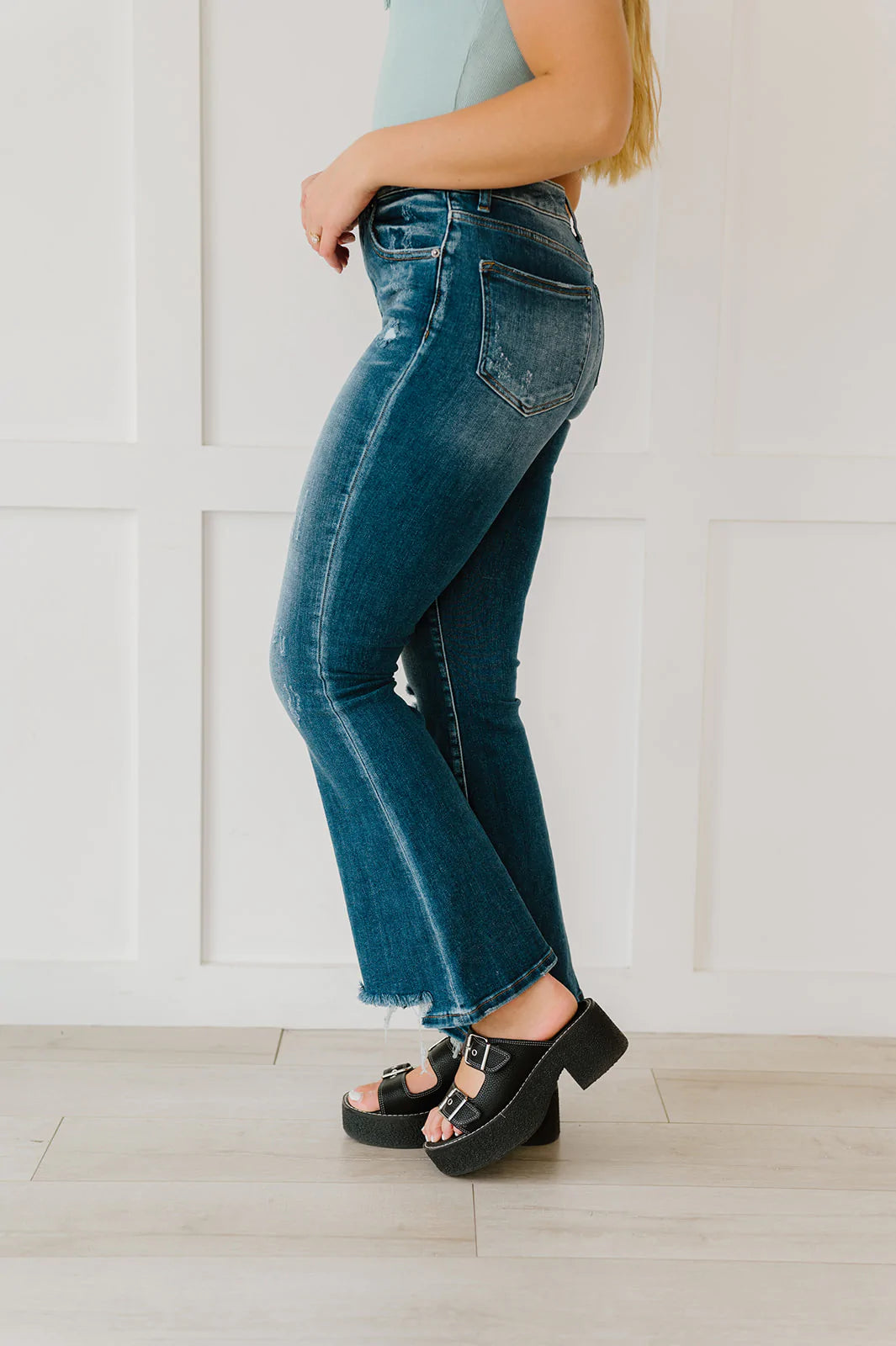 Hey Lovely Vintage Washed Flares