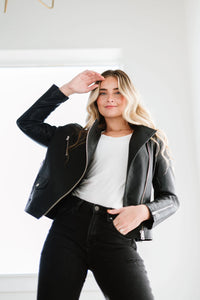 From The Beginning Biker Jacket