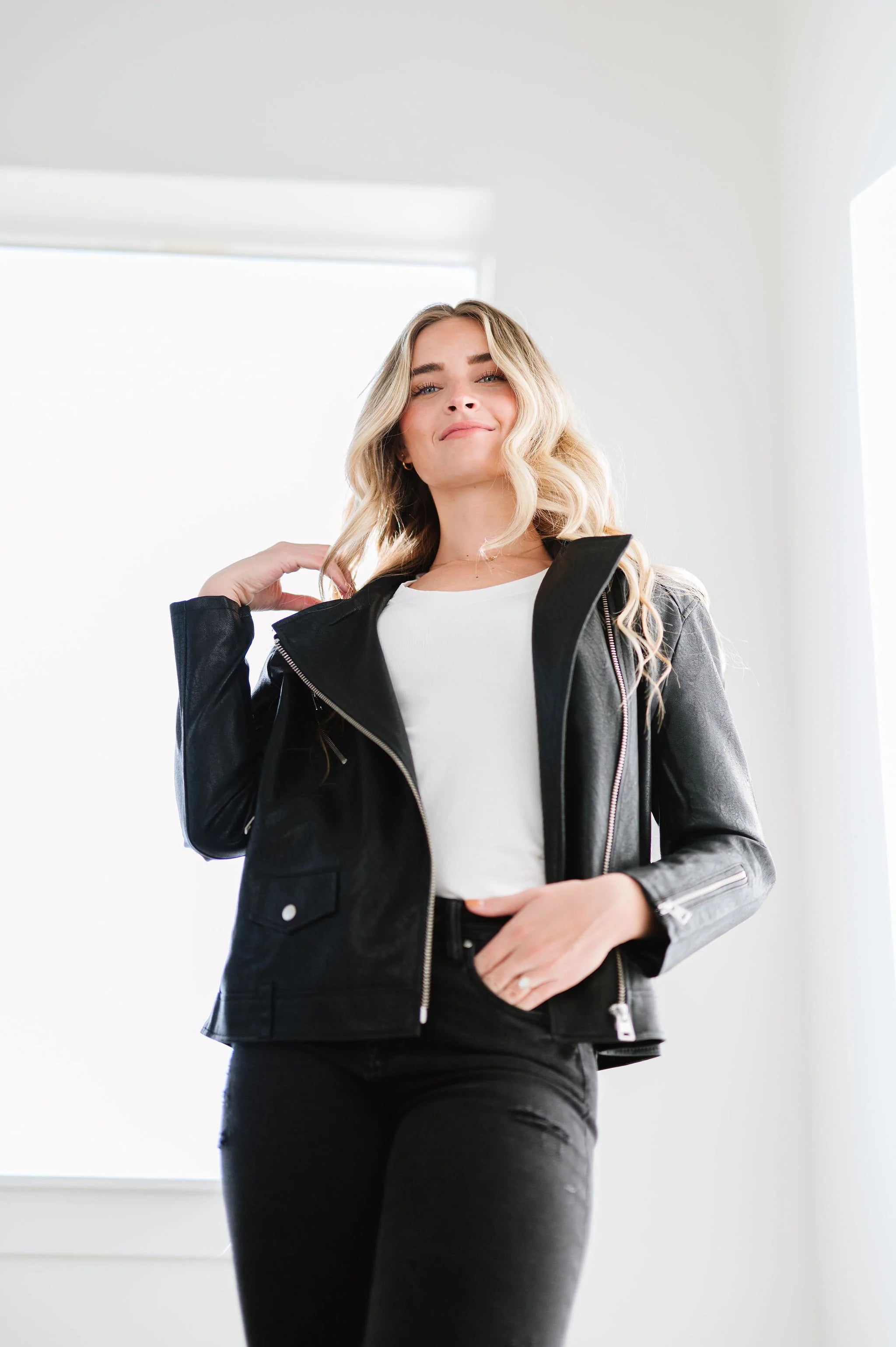 From The Beginning Biker Jacket