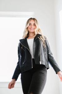 From The Beginning Biker Jacket