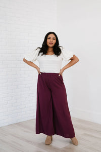 The Zara Pant - Mulberry