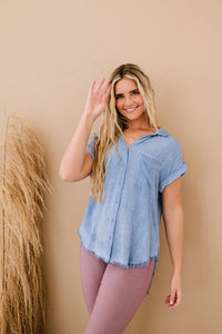 We Belong Together Button Up Top