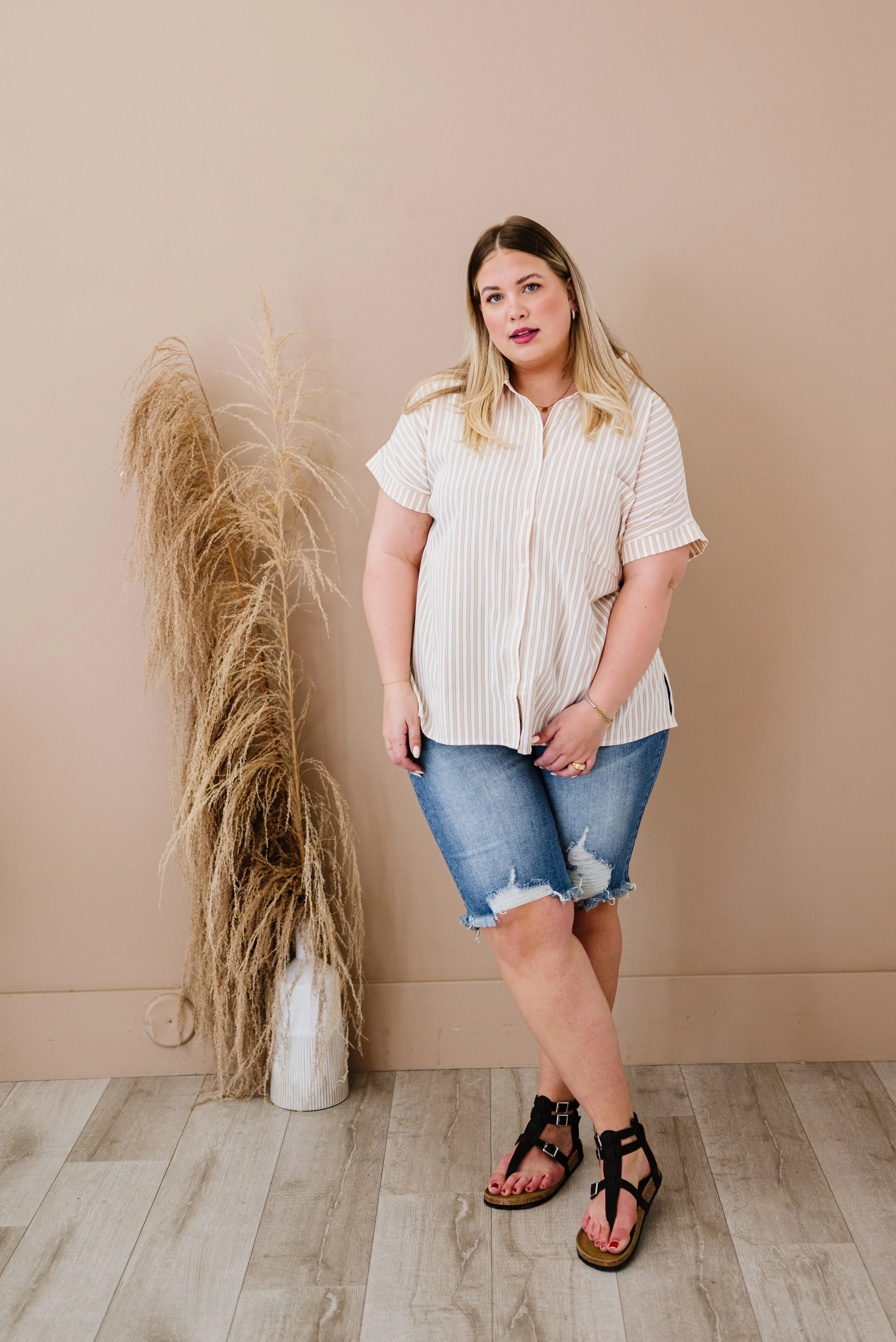 Close To My Heart Striped Top