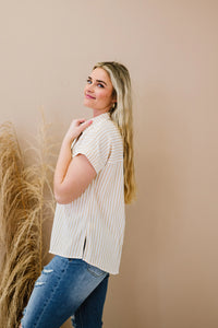 Close To My Heart Striped Top