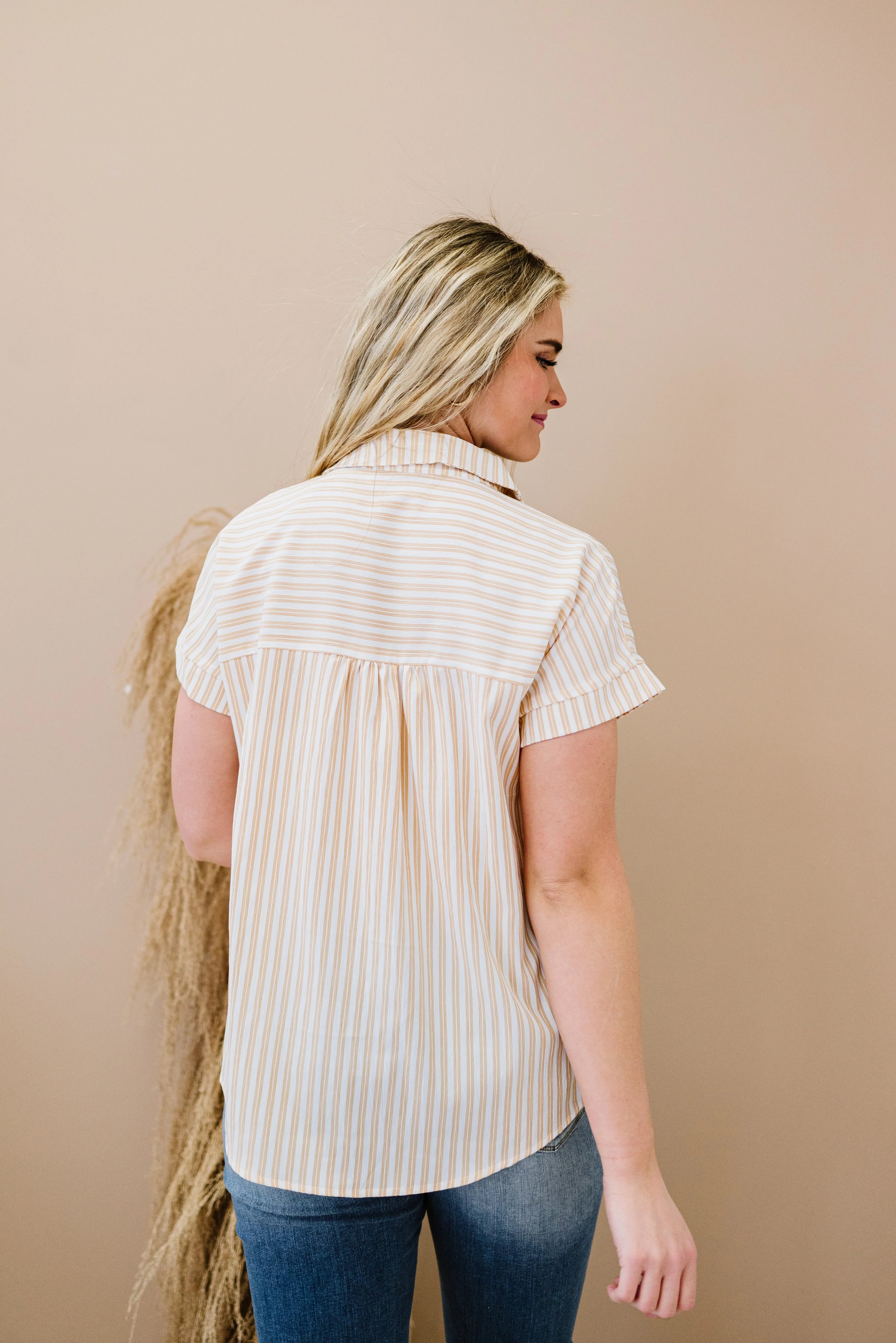 Close To My Heart Striped Top