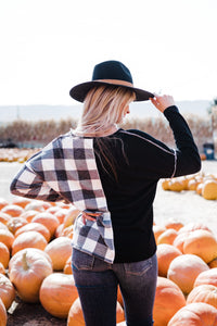 Get Their Attention Color Block Top
