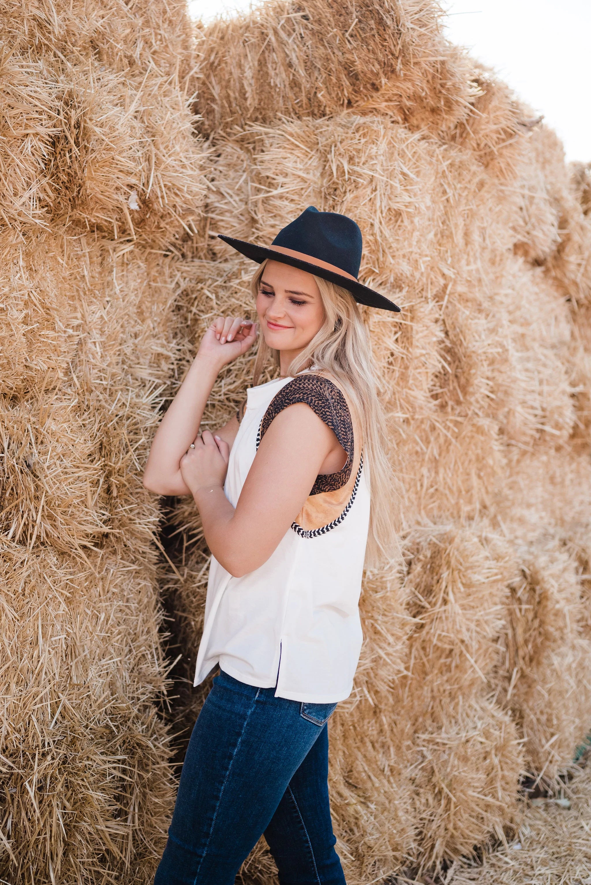 Harvest Wishes Contrast Top