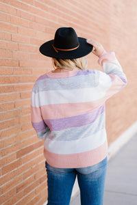 Let Me Love You Color Block Sweater