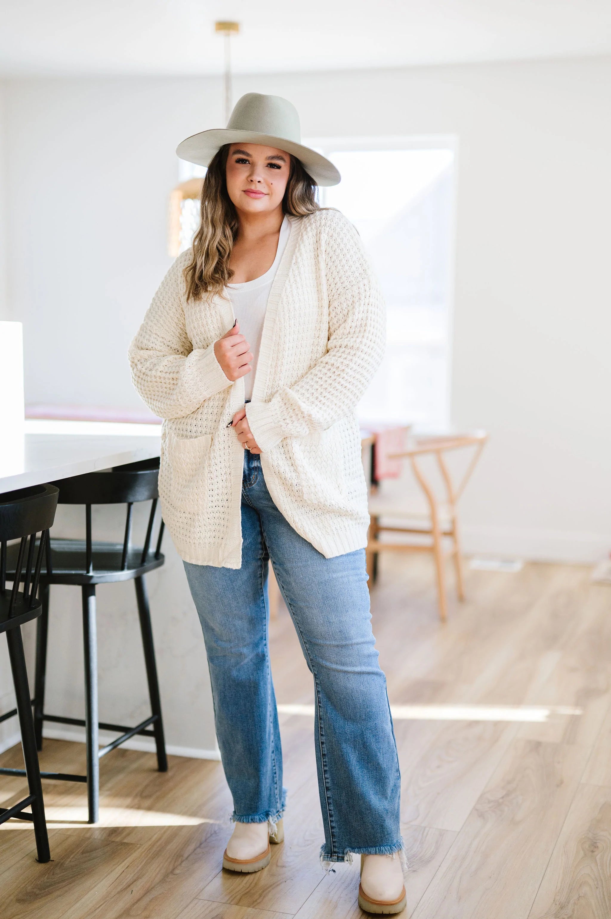 Sitting Fireside Chunky Knit Cardigan
