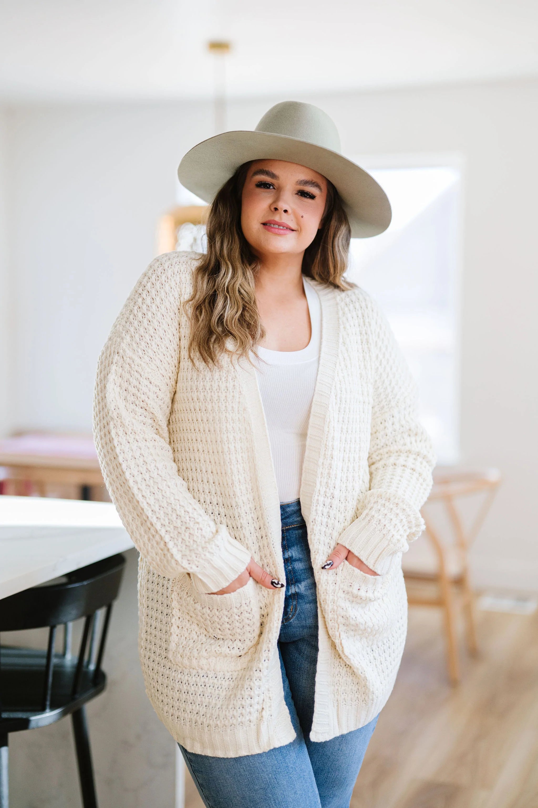 Sitting Fireside Chunky Knit Cardigan