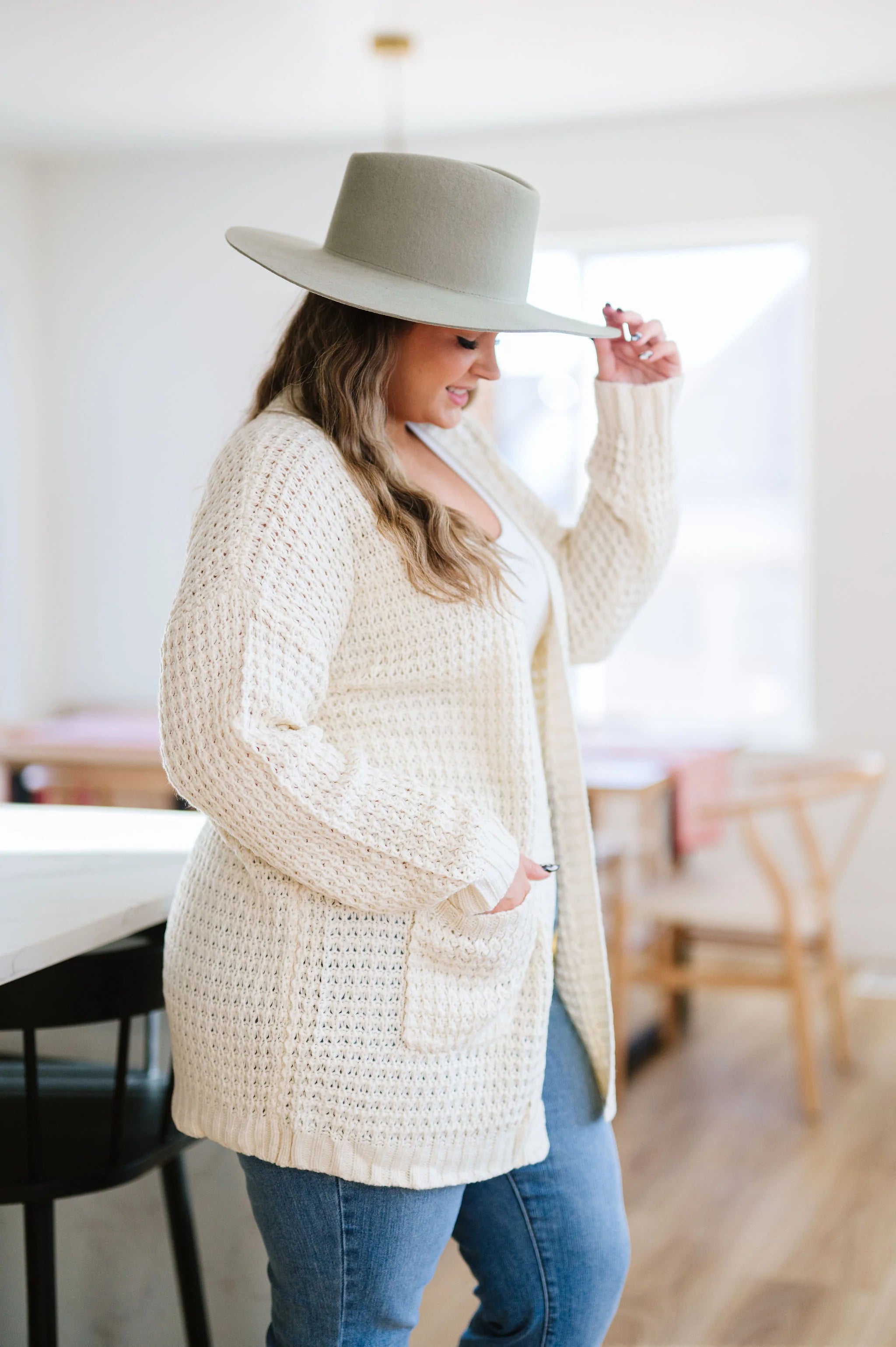 Sitting Fireside Chunky Knit Cardigan
