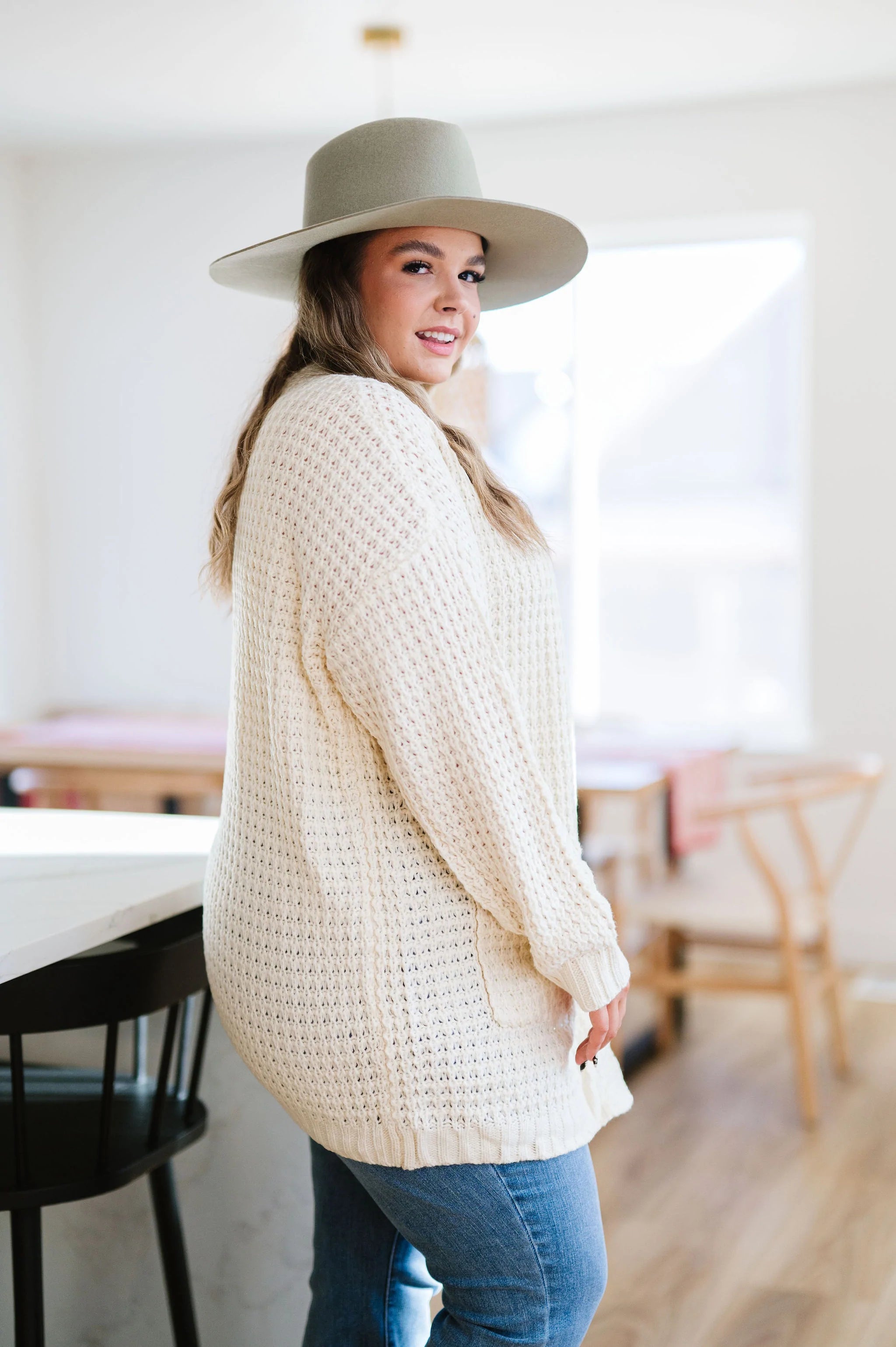 Sitting Fireside Chunky Knit Cardigan