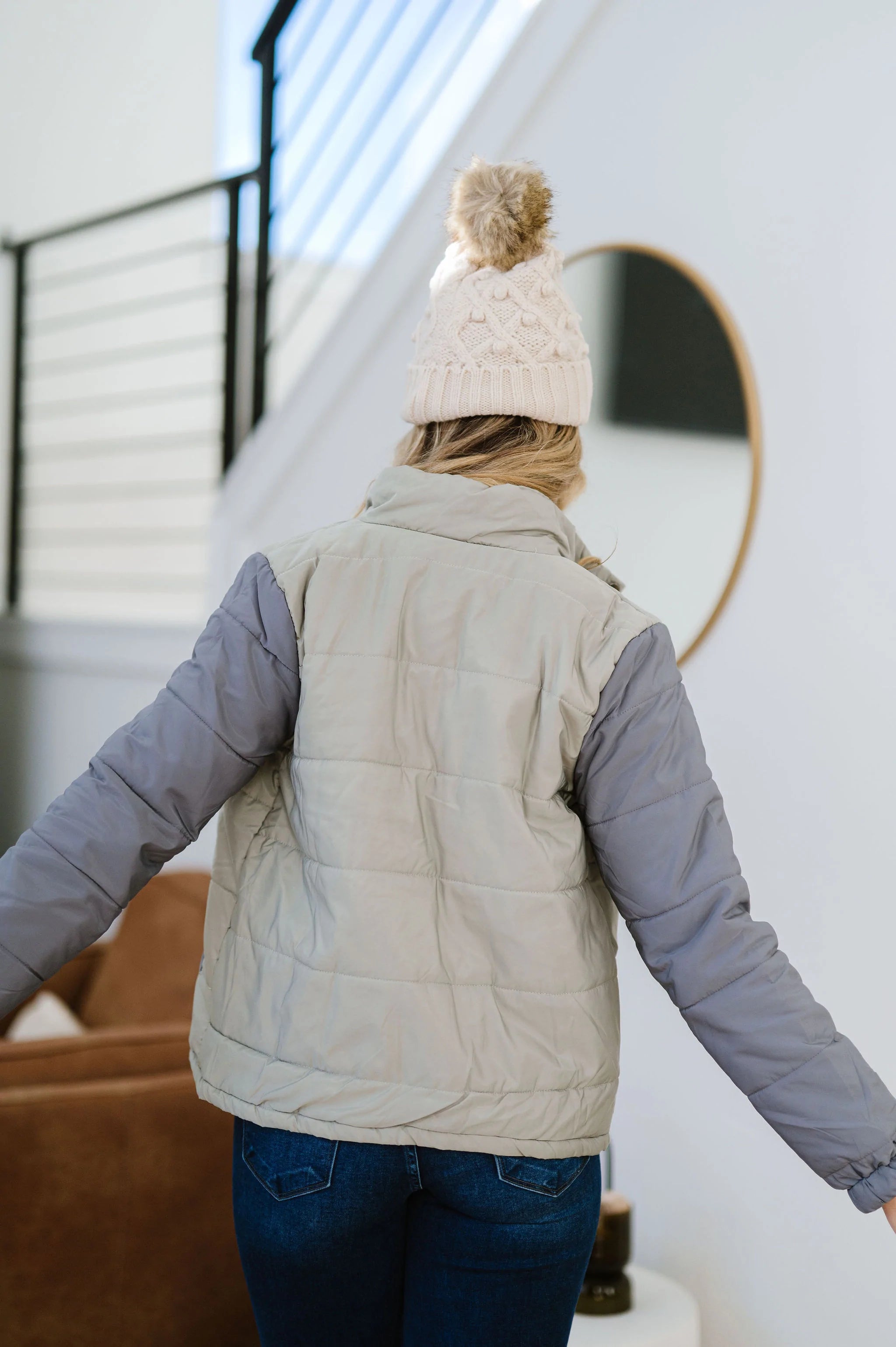 Moving On Reversible Puffer Jacket