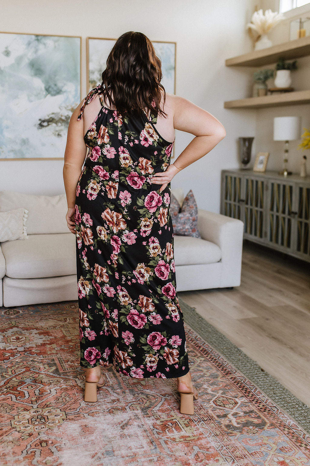 Fortuitous in Floral Maxi Dress