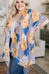 Island Living Floral Kimono