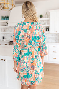 Perfectly Paired Print Dress