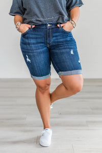 Up For Anything Denim Shorts