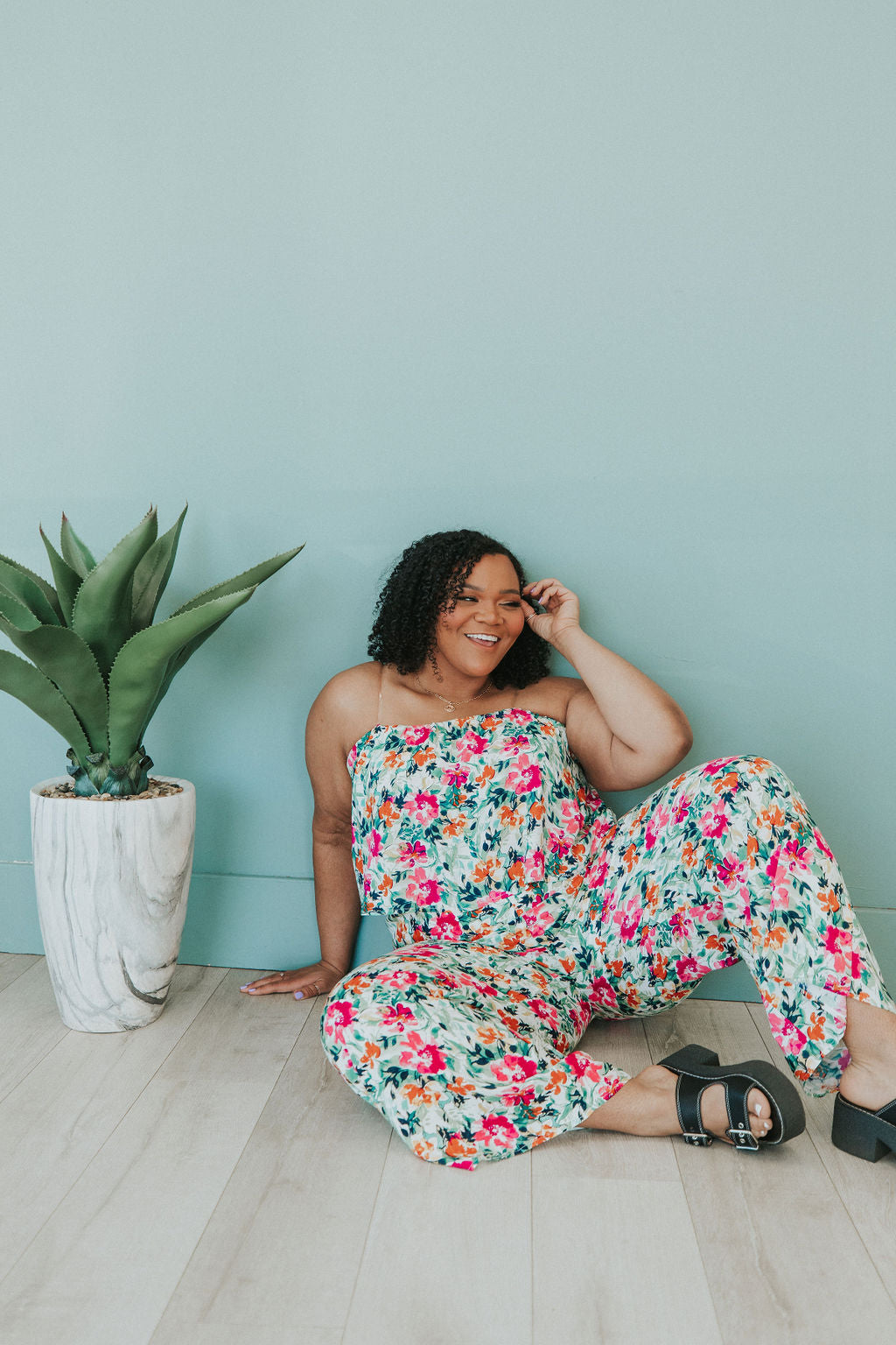 Feeling Fun Sleeveless Jumpsuit