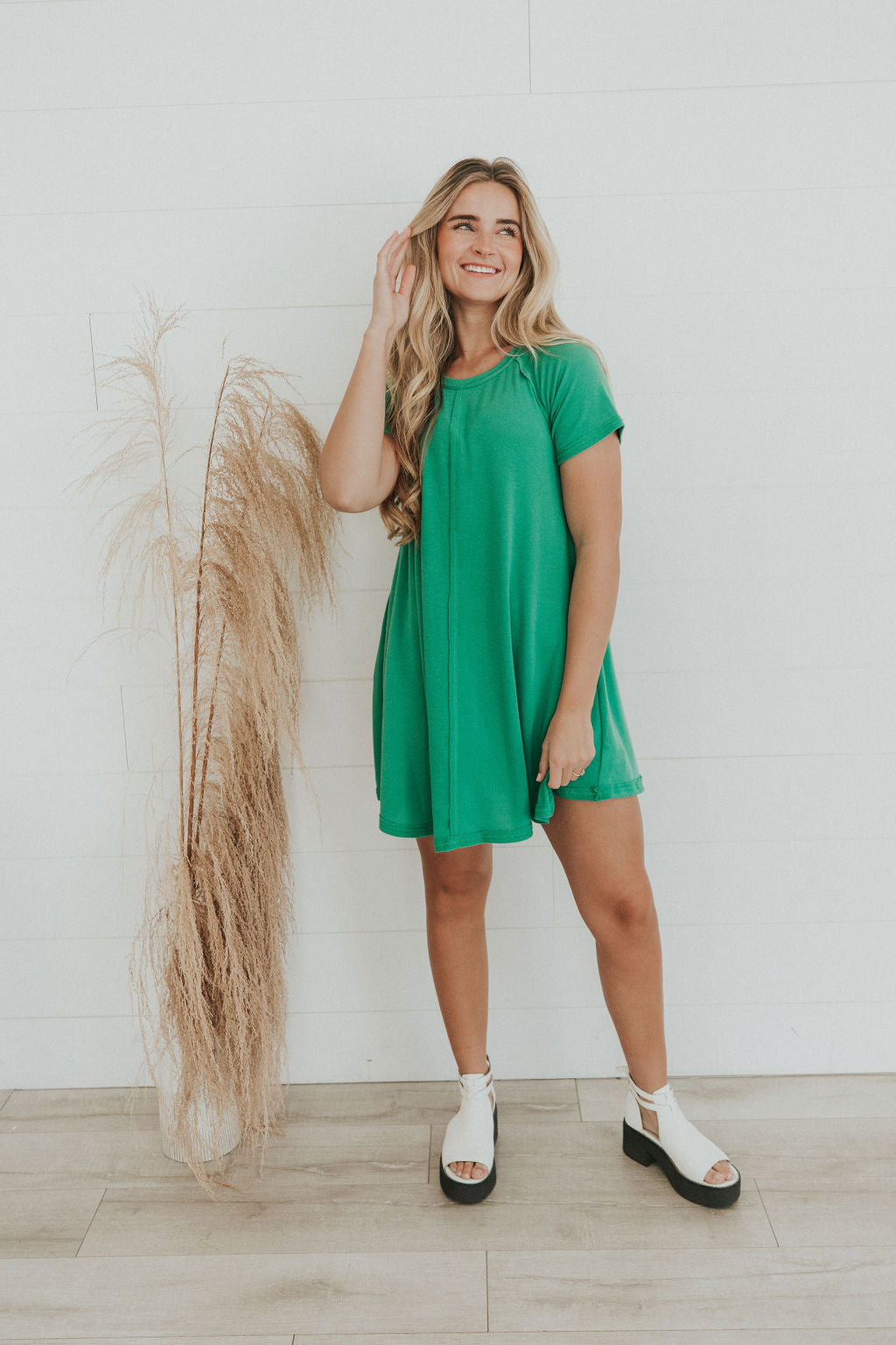 Catch Yourself Flare Fit Dress