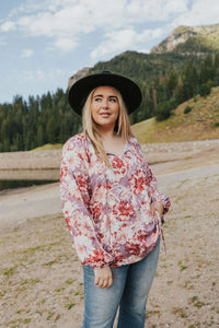 Speak To Me Floral Top