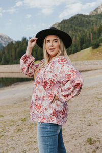 Speak To Me Floral Top