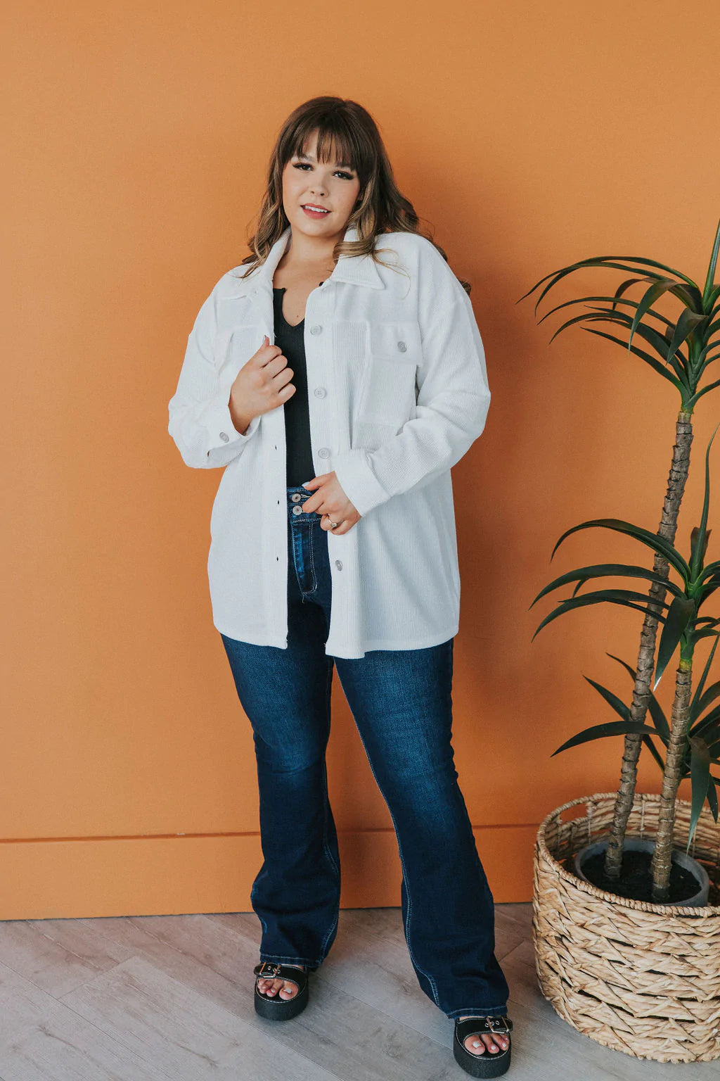 What I Like Shacket- White