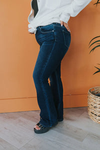 All Right With Me Double Button Jeans