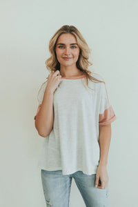 On The Move Contrast Top