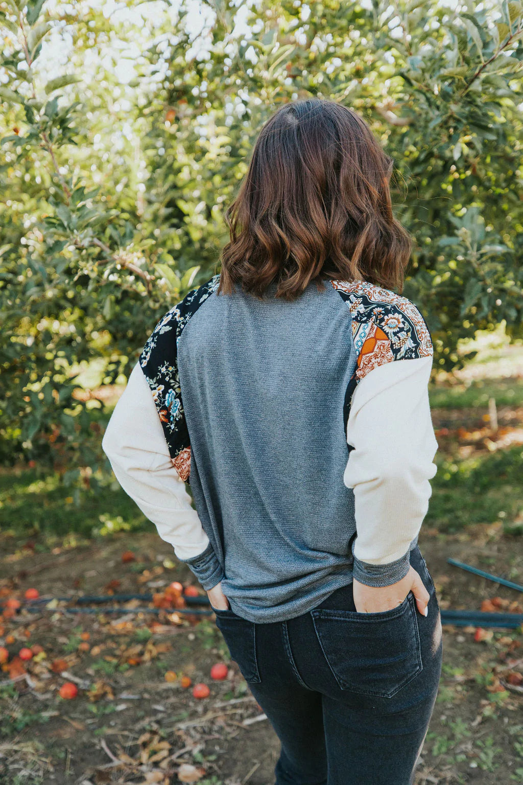 Totally You Contrast Knit Top