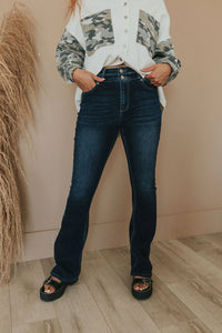 All Right With Me Double Button Jeans