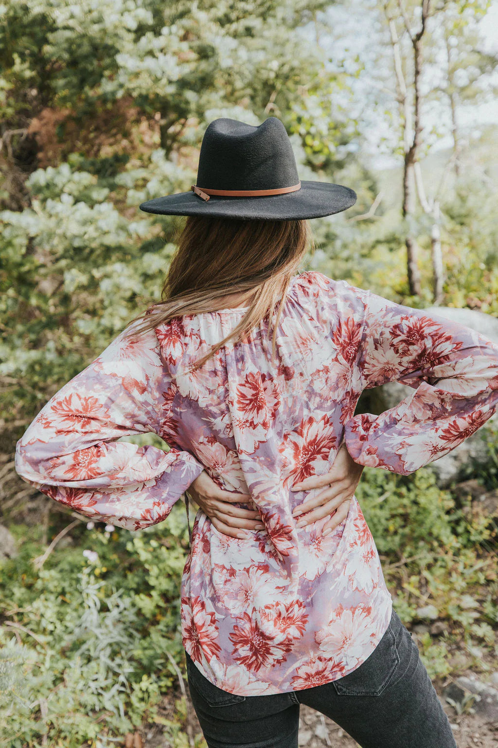 Speak To Me Floral Top