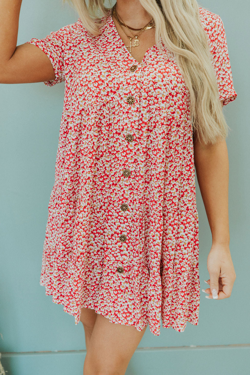 Before You Know It Ditsy Floral Dress