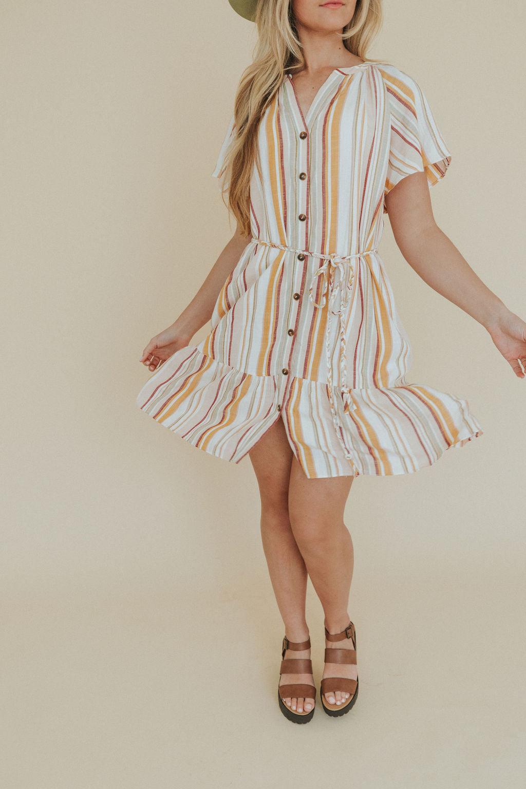 Best Of You Striped Dress