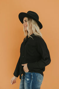 So Sophisticated Button-Up Top