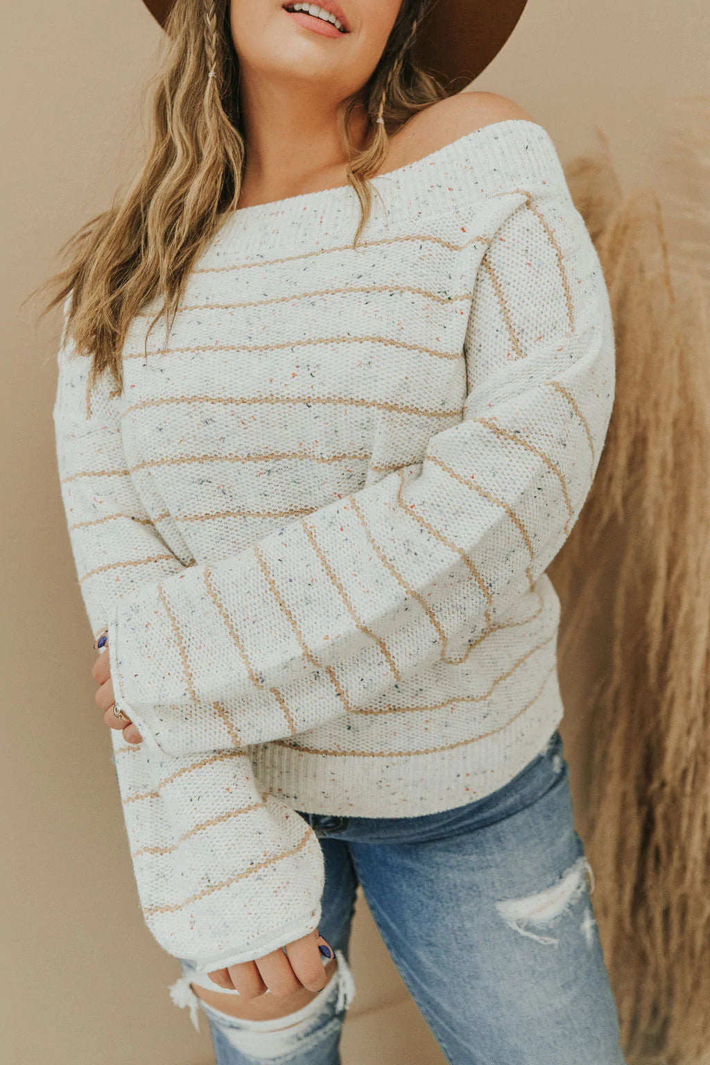 Fall Break Striped Sweater