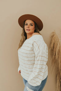 Fall Break Striped Sweater