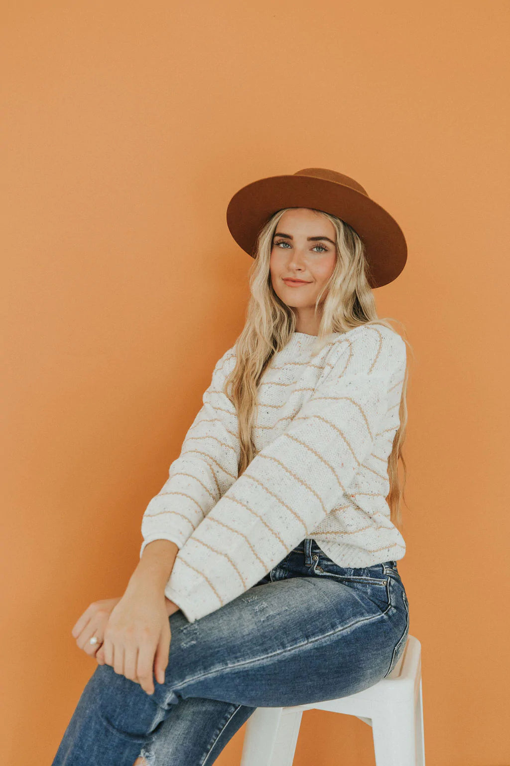 Fall Break Striped Sweater