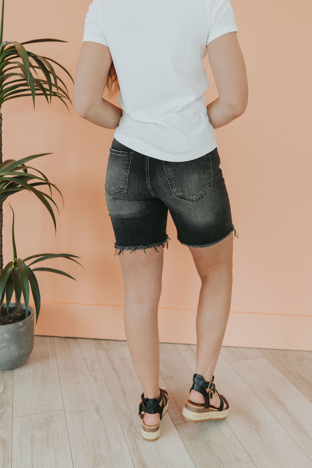 Summer Soul Distressed Shorts