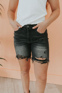 Summer Soul Distressed Shorts